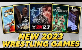 5 NEW Wrestling Games Coming Out In 2023!