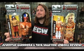 Juventud Guerrera & Taya Valkyrie Legends of Lucha Libre Unboxing & Review!