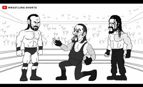 Roman Reigns vs Drew McIntyre WWE Survivor Series Parody Cartoon (feat. The Undertaker)